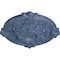 Ekena Millwork Hamilton Ceiling Medallion (Fits Canopies up to 3 3/4"), 17 3/8"OD x 1 3/4"P, Americana Crackle CM17HAAMC - alternate 4